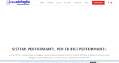 Desktop Screenshot of ilquadrifo.com